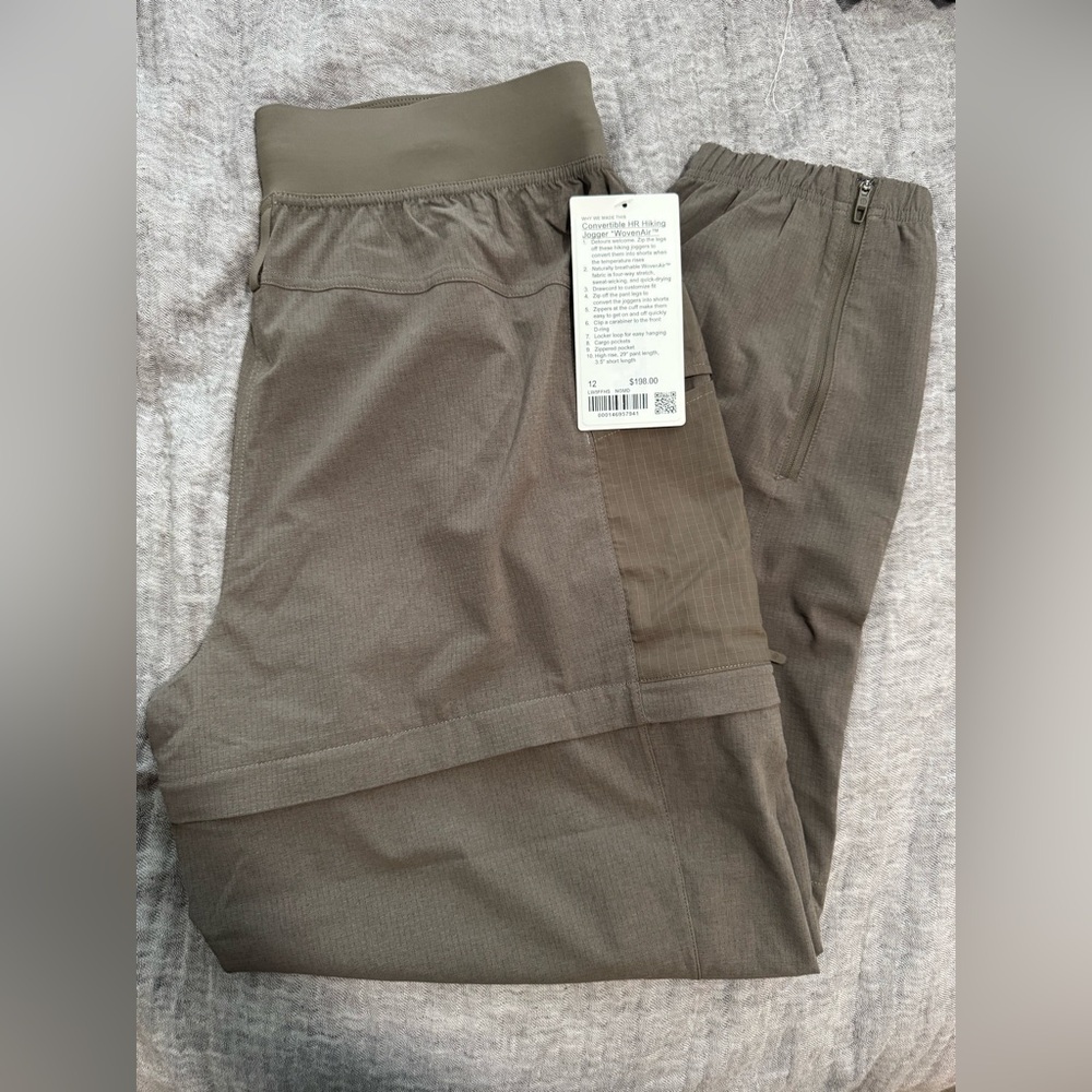 lululemon athletica convertible HR hiking jogger